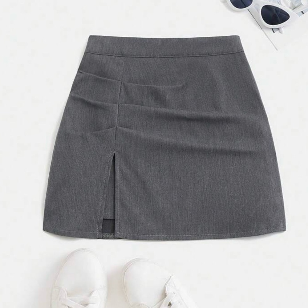 Classic Gray Women's Skirt